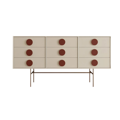 Modern Nordic Wooden Chest of Drawers