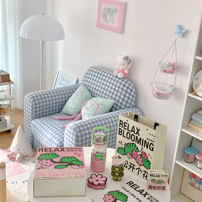 Dreamy Checkered Sofa
