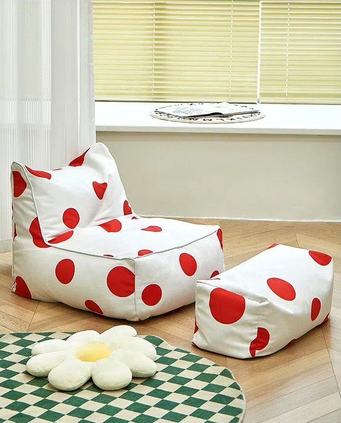 Polka Pop Bean Sofa (Multiple Colors)