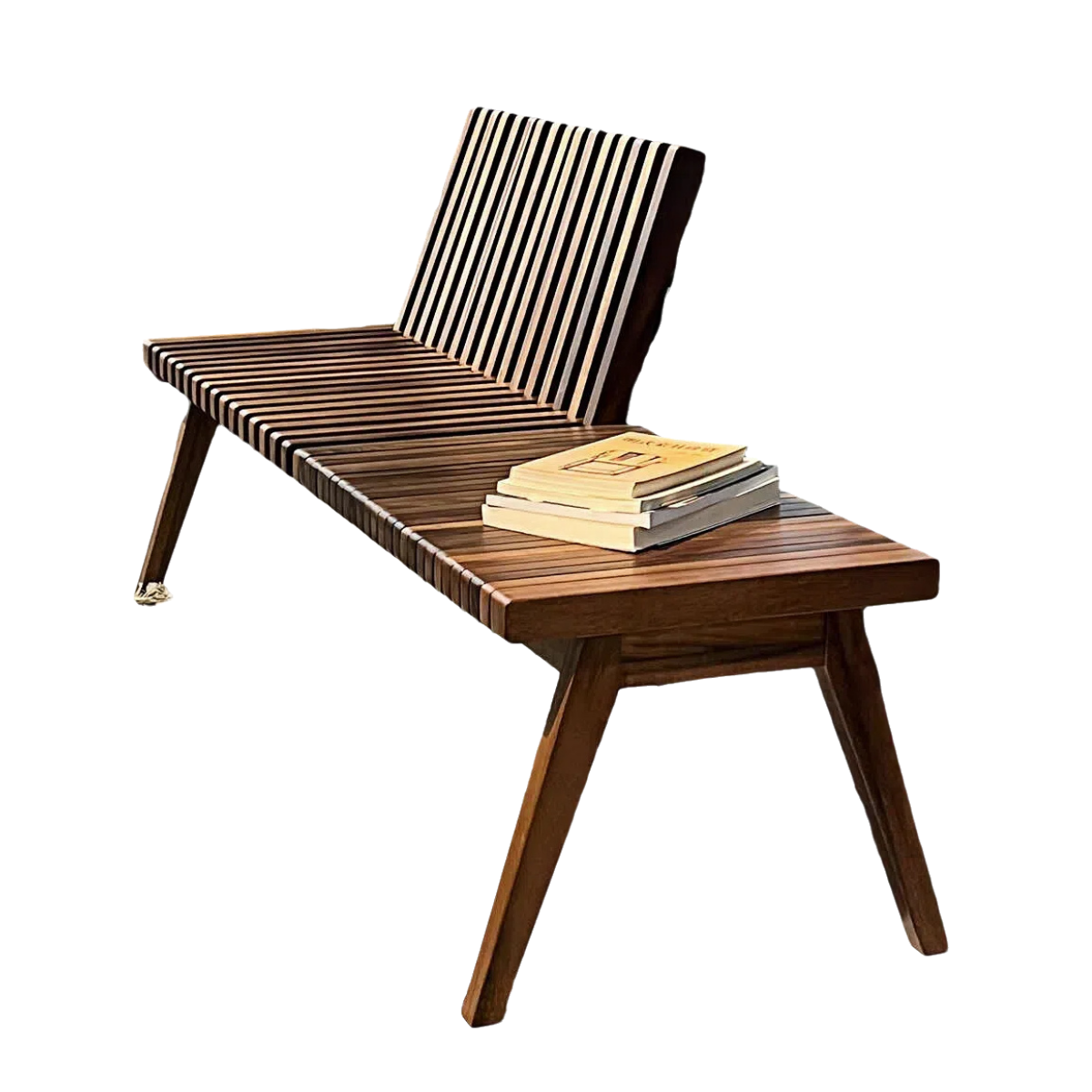 Solid Walnut Convertible Bench