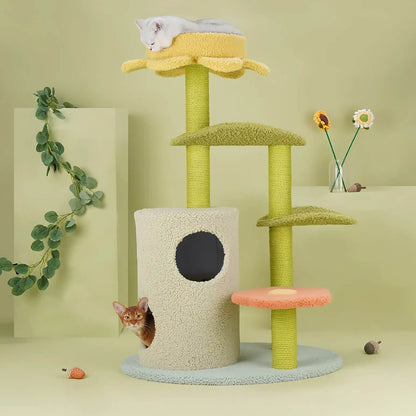 Flower Cat Tree Collection