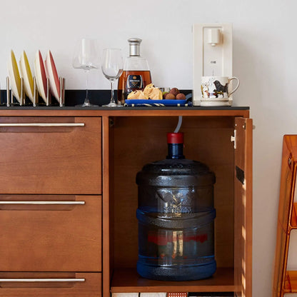 Solid Wood Sideboard with Rock Plate