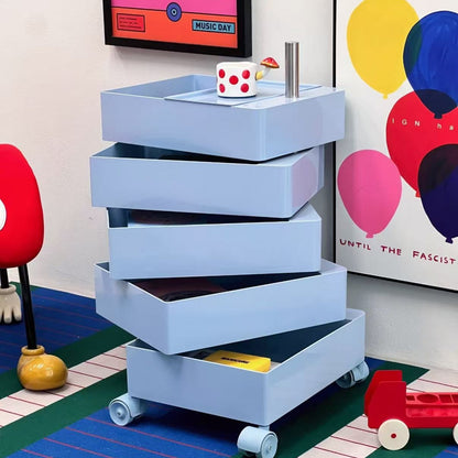 Chic Nordic Rotating Storage Cabinet