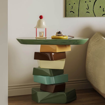 Creative Color Block Side Table & Console