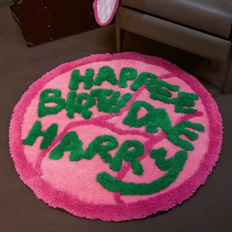 Happee Birthdae Harry Rug