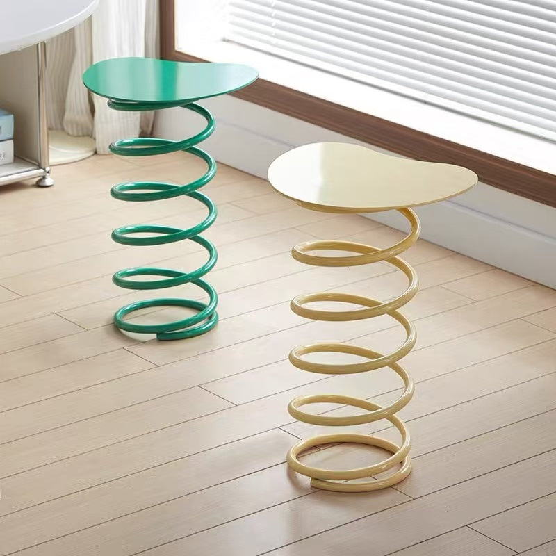 Spring Spiral Coffee Table (Multiple Colors)