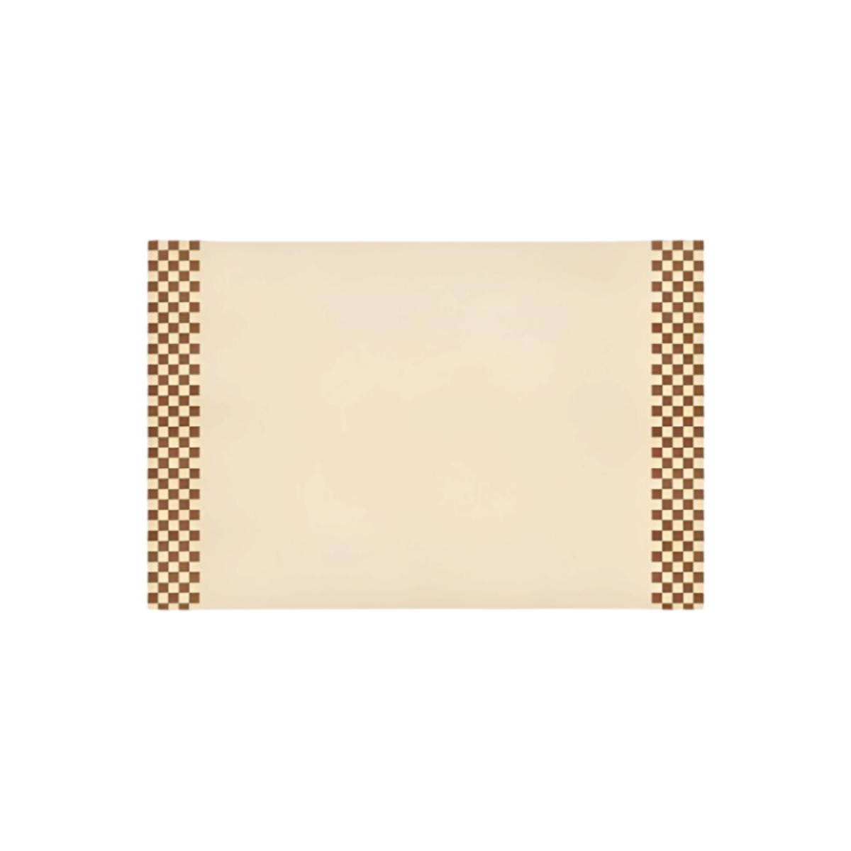 Checkerboard retro rug (beige)