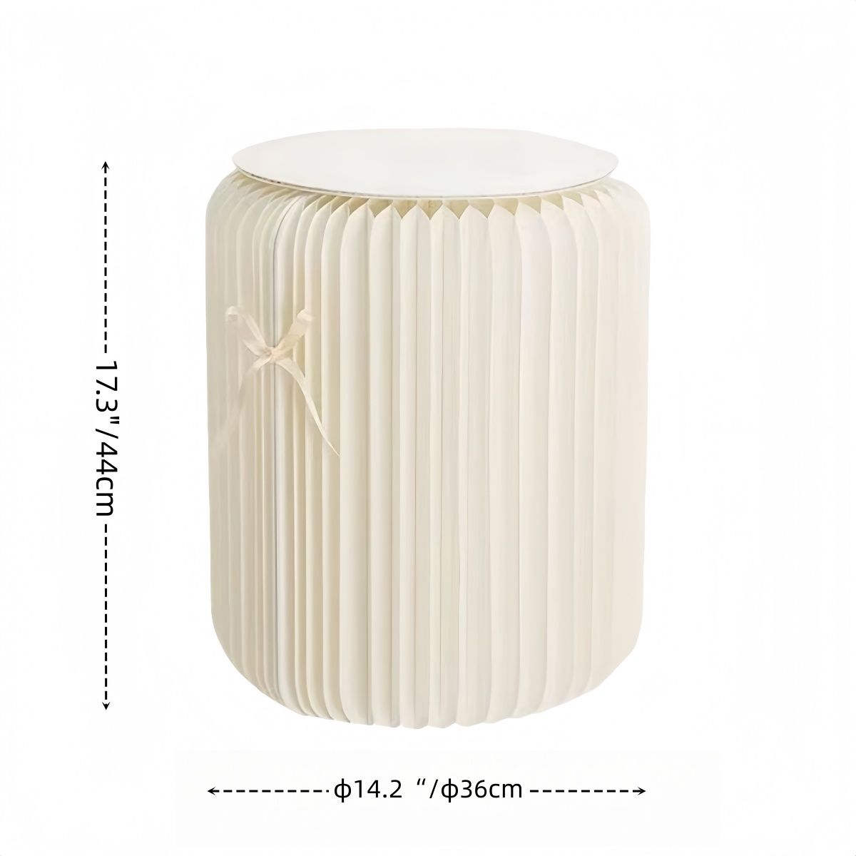 Modern Accordion-Style Foldable Stool