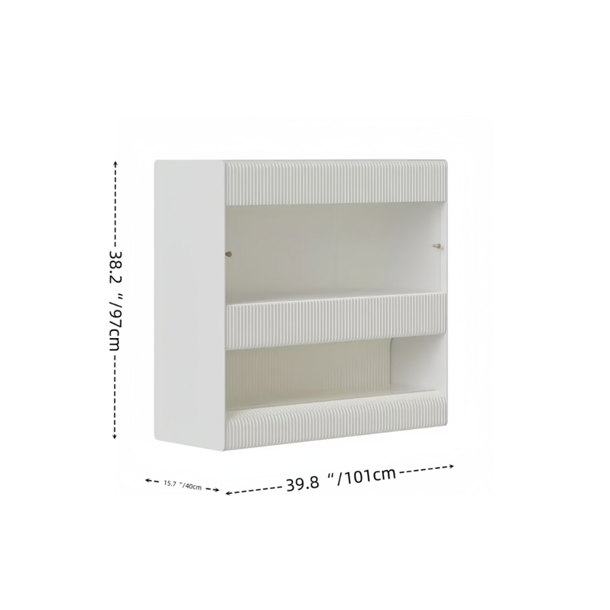 Modern Sliding Door Display Cabinet
