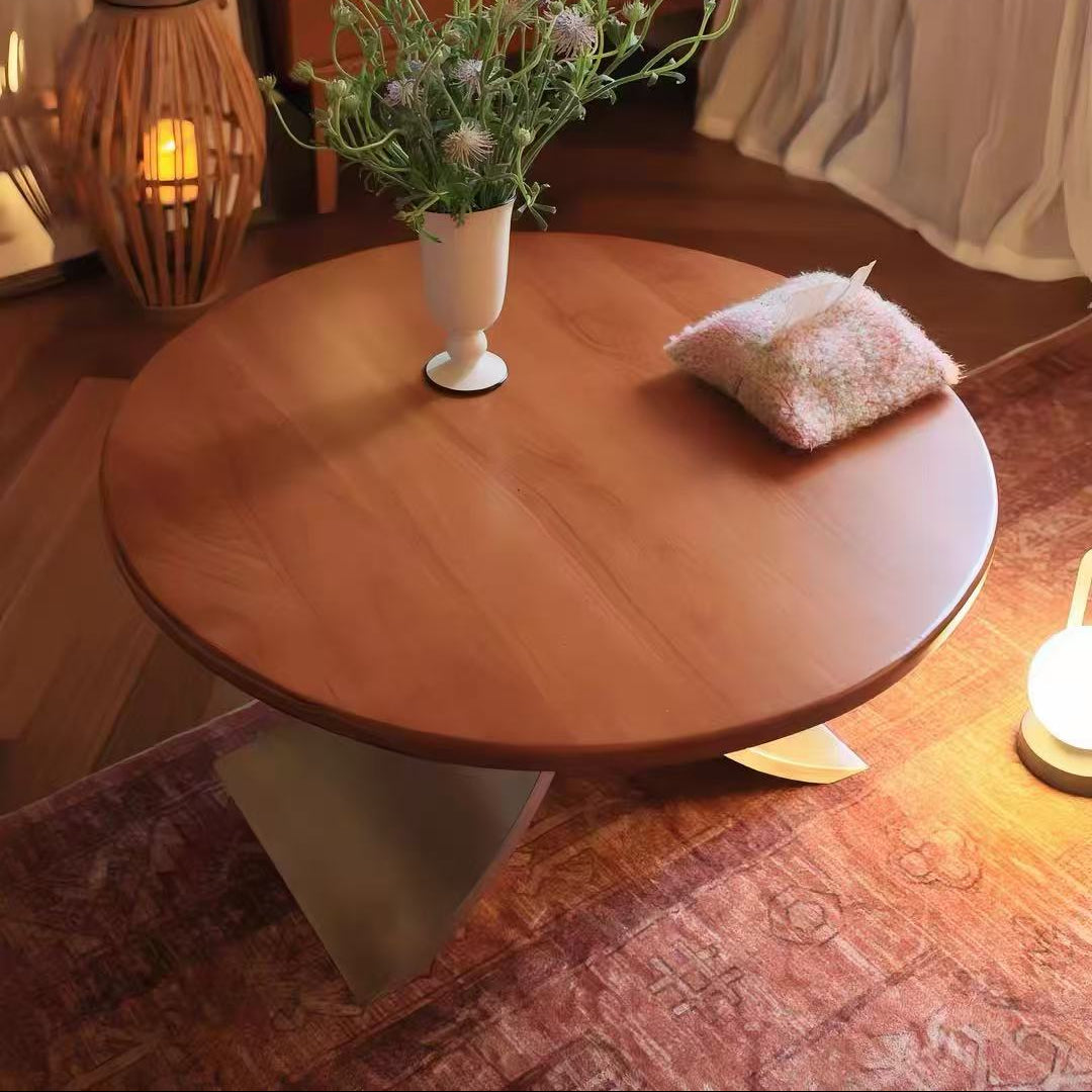 Arcform Round Wood Coffee Table