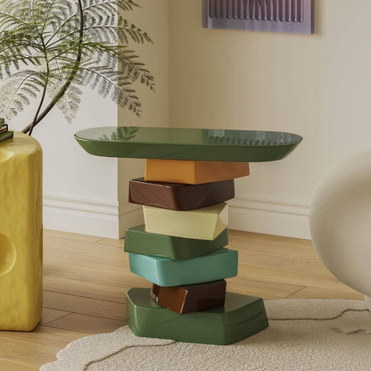 Creative Color Block Side Table & Console