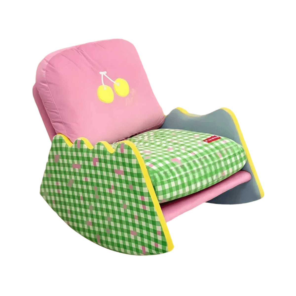 Pastel Green Picnic Rocking Chair