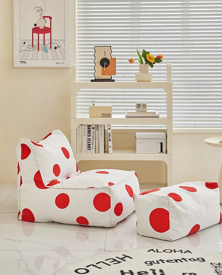 Polka Pop Bean Sofa (Multiple Colors)