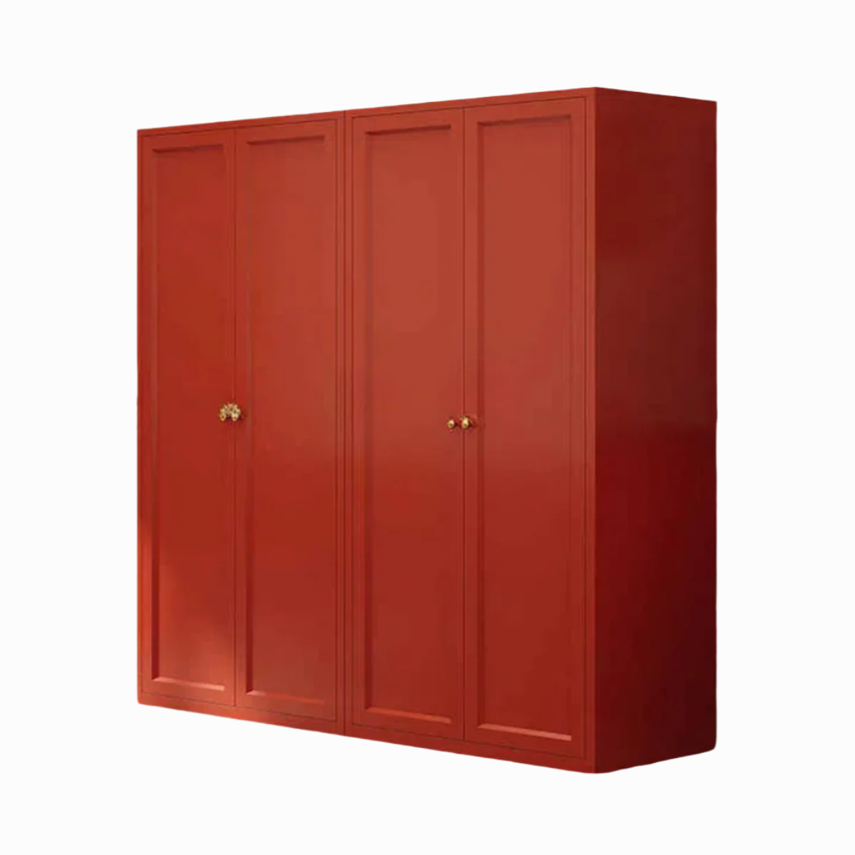 French Vintage Steel Wardrobe