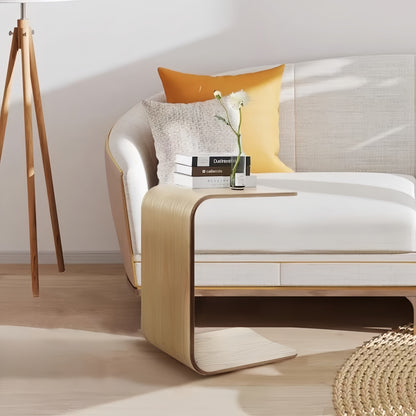 Portable U-Shaped Side Table