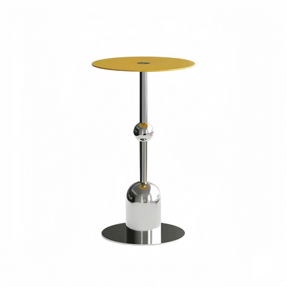 Retro Metallic Side Table