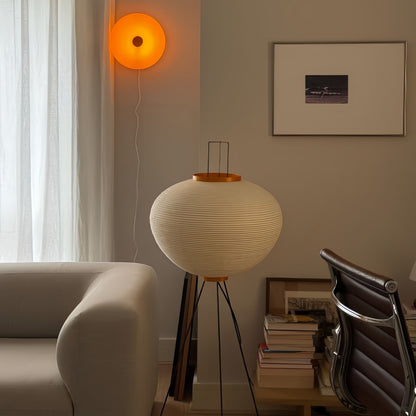 Atelier Glow Rice Paper Tripod Table Lamp