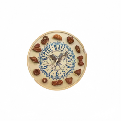 Vintage Wooden Magnetic Silent Wall Clock