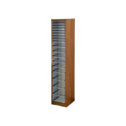 SlimSpace Solid Wood Multi-Functional Drawer Cabinet