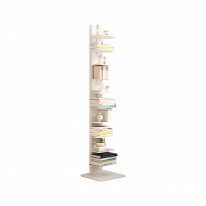 Slim Vertical Floating Book Rack