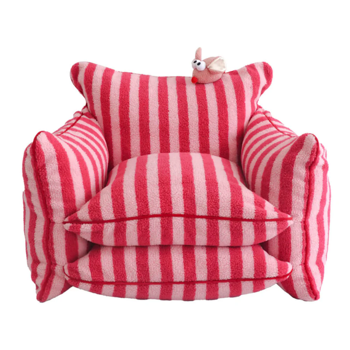 Cozy Stripes Lazy Sofa Chair