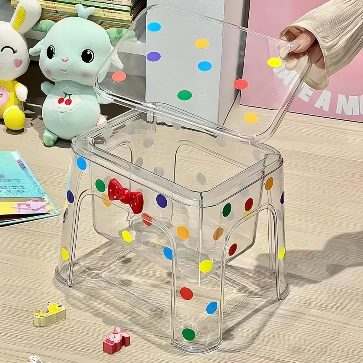 Candy Dotted Stool