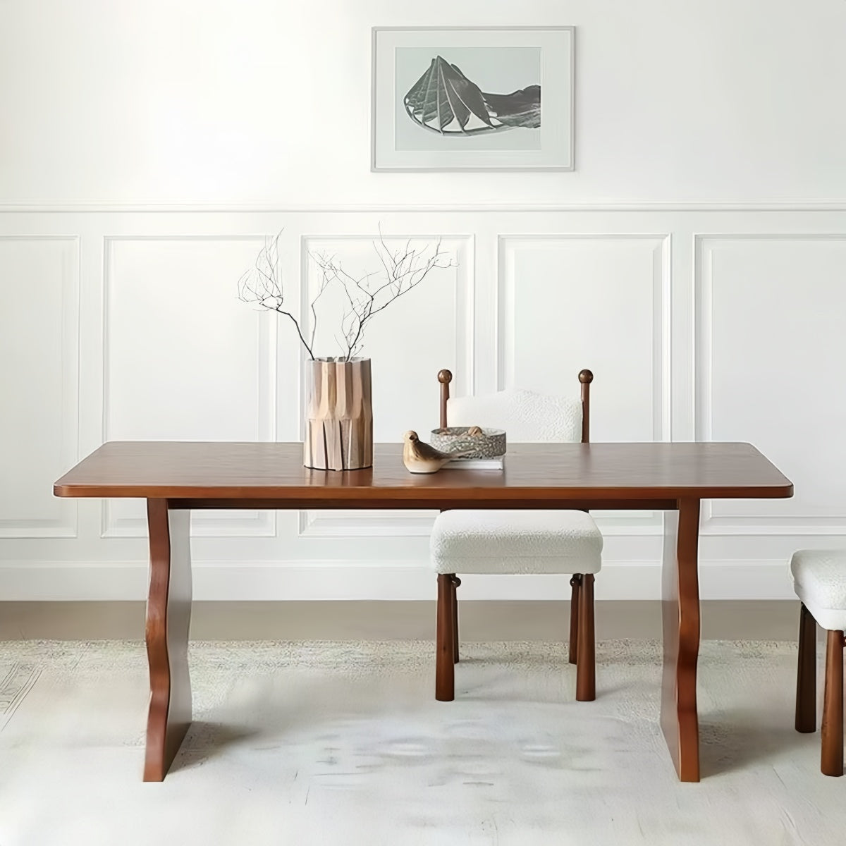 Paloma Wavy Edge Dining Table