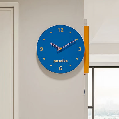Axis Corner Double-Sided Wall Clock