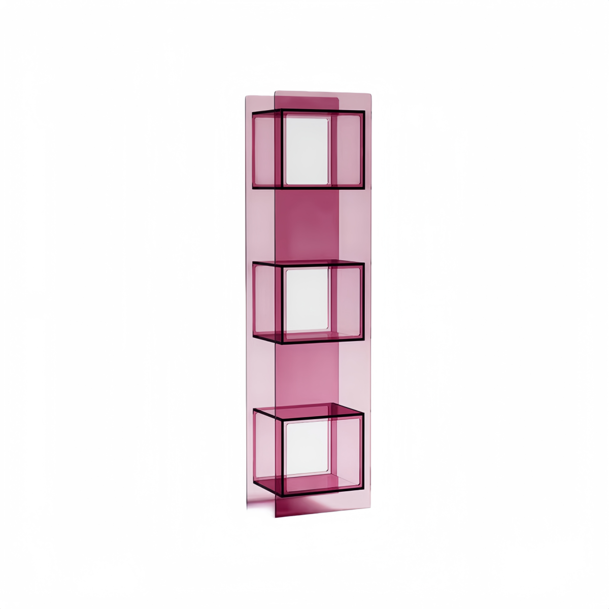 Stylish Acrylic Bookshelf & Display Rack
