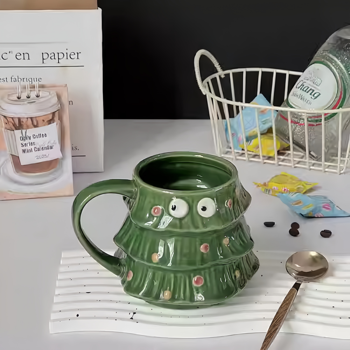 Handcrafted Christmas Ceramic Mug