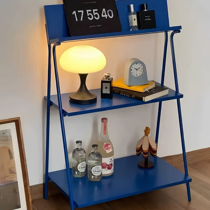 Vintage Multi‑Tier Magazine Display Shelf