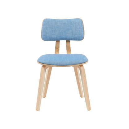 Blue Living Jaguar Mid-Century Dining Chair|Plush Upholstered Comfort