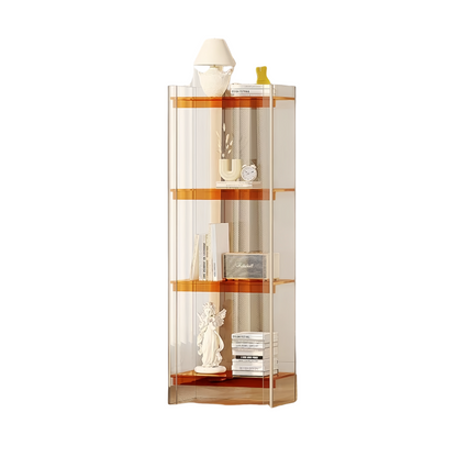 Clear Acrylic Display Stand | Minimalist Organizer for Jewelry & Cosmetics | Aroomy
