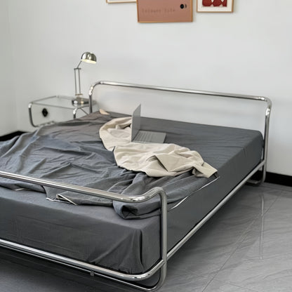 Floating Stainless Steel Bed Frame | Minimalist Modern Platform Bed