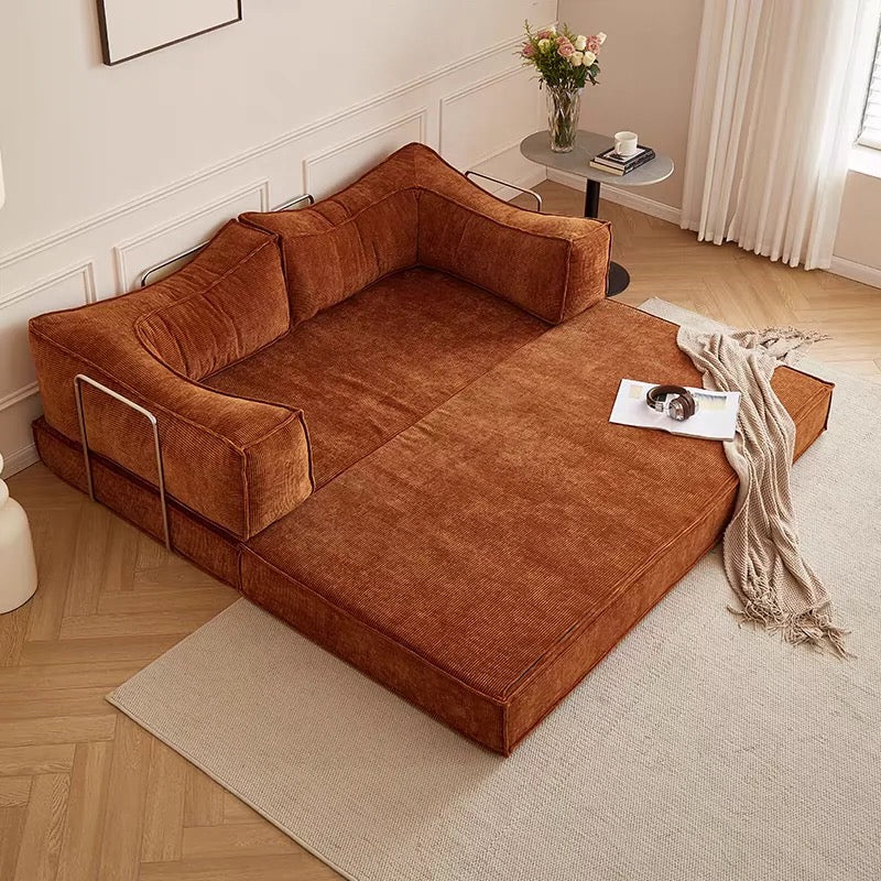 Corduroy Convertible Bed Mochi Sofa™