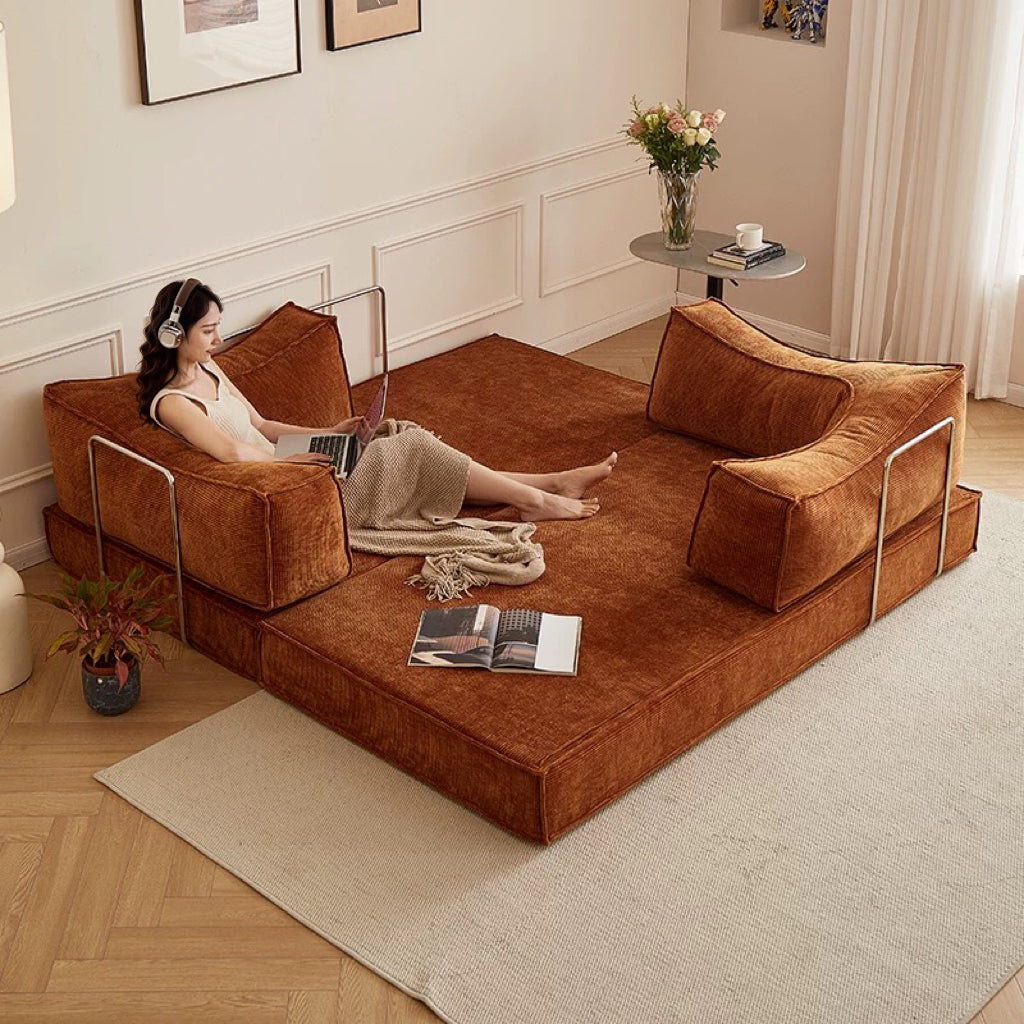 Corduroy Convertible Bed Mochi Sofa™