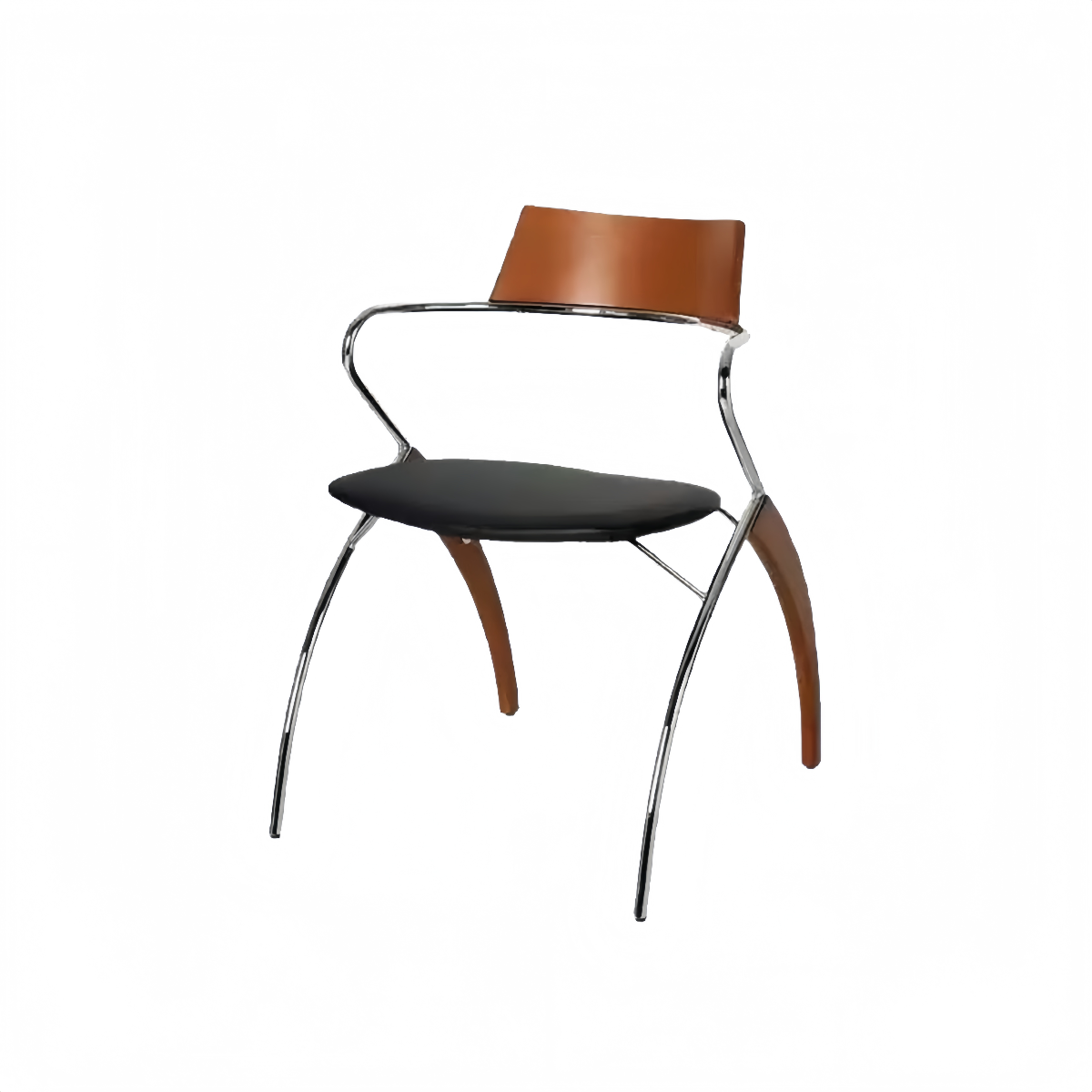 IronWood Industrial Metal & Wood Chair