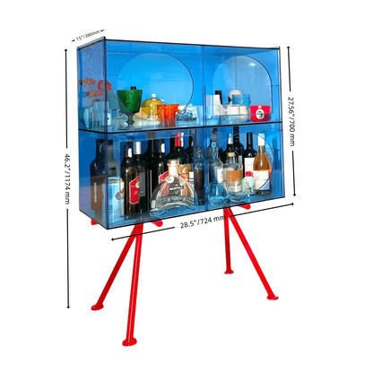 Modern Acrylic Storage Cabinet