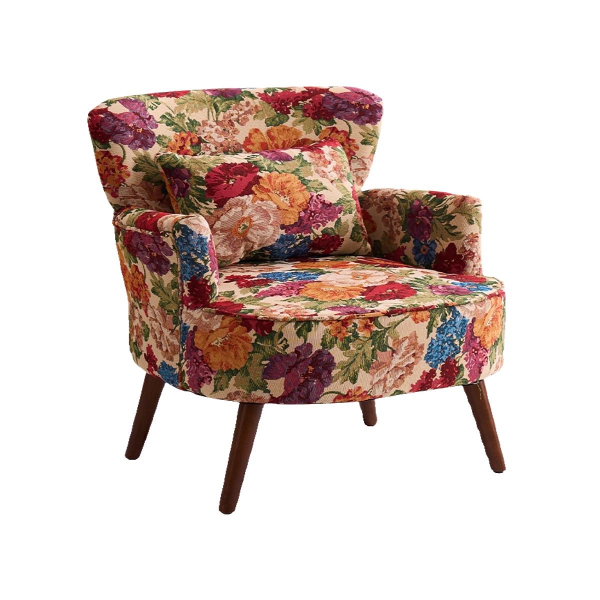 nordic single sofa vintage style