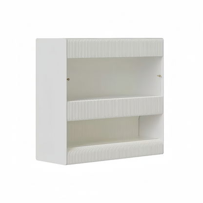 Modern Sliding Door Display CabinetModern textured panel|