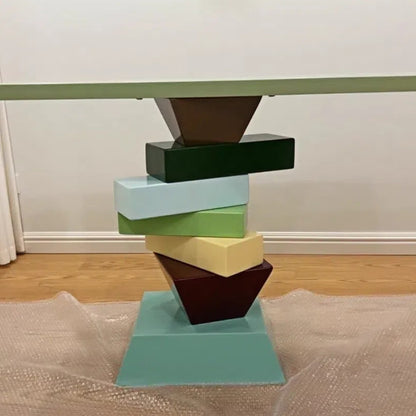Creative Color Block Side Table & Console