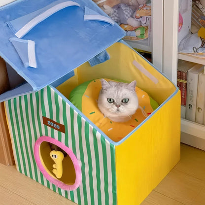 Colorful Foldable Pet House