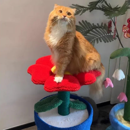 Rich Flower Cat Bed