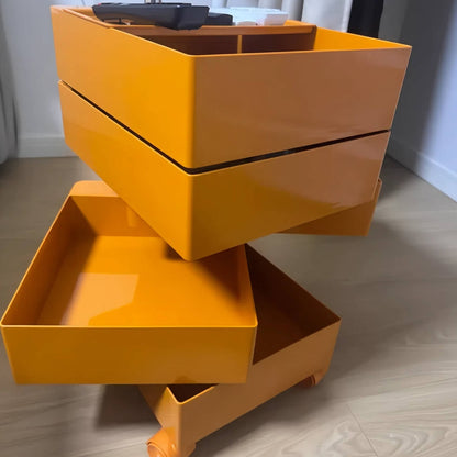Chic Nordic Rotating Storage Cabinet