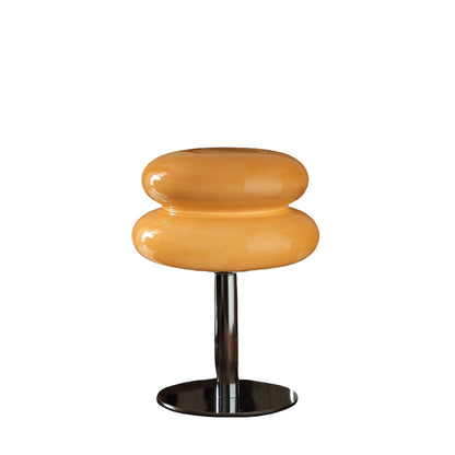 Orange Egg Tart Mushroom Lamp |Perfect Gift Idea: A thoughtful and stylish gift for holidays, birthdays, Valentine’s Day, Christmas, and more.
