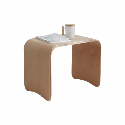 Portable U-Shaped Side Table