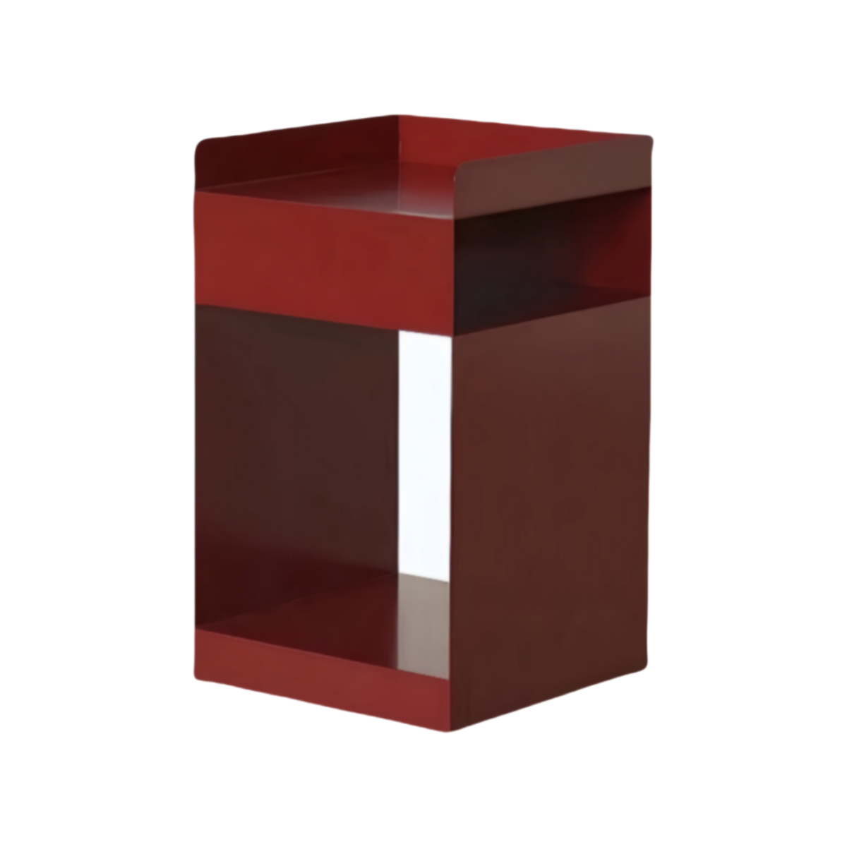 Urban Edge Side Table|Minimalist modern design with sharp, clean lines