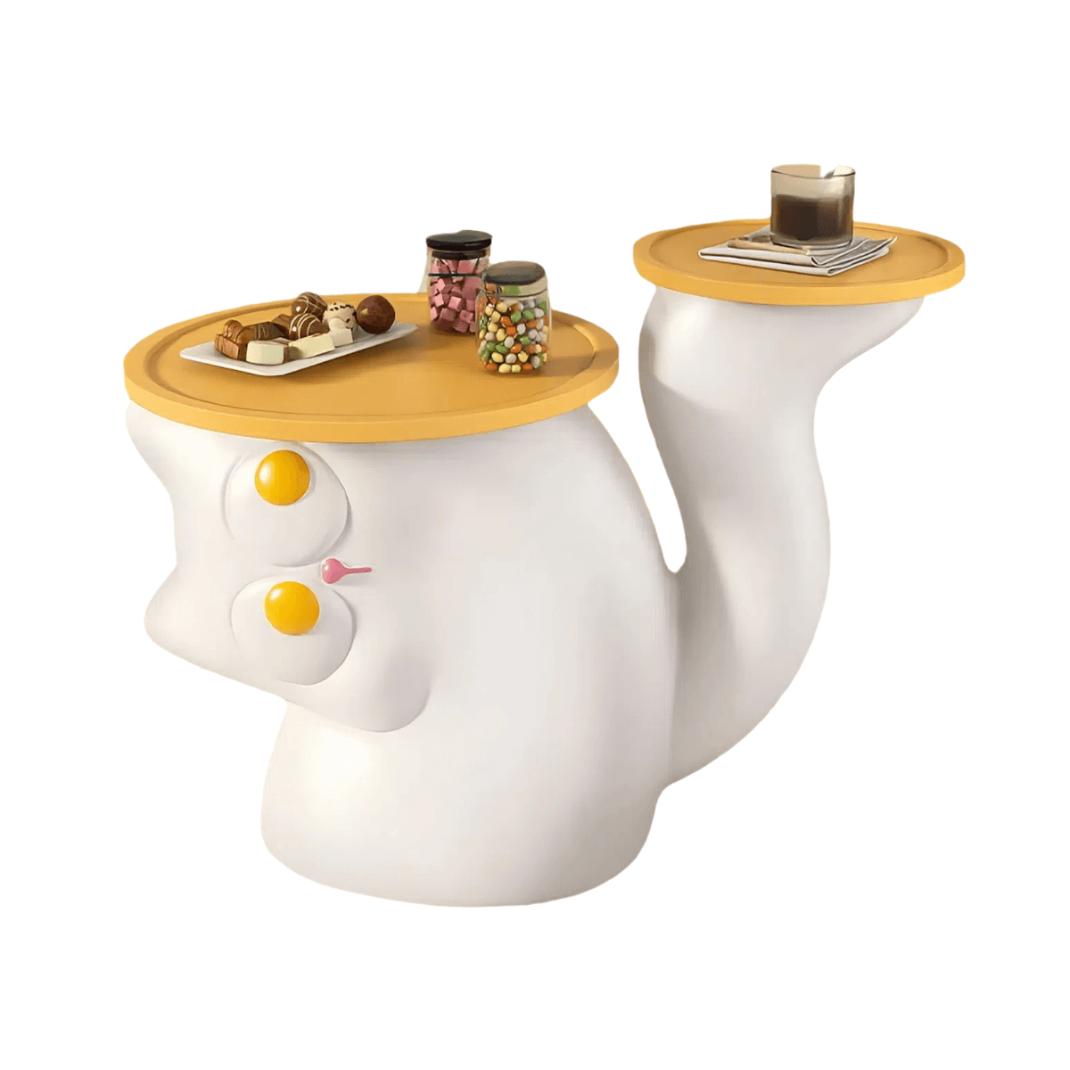 Playful Cat Eyes Side Table