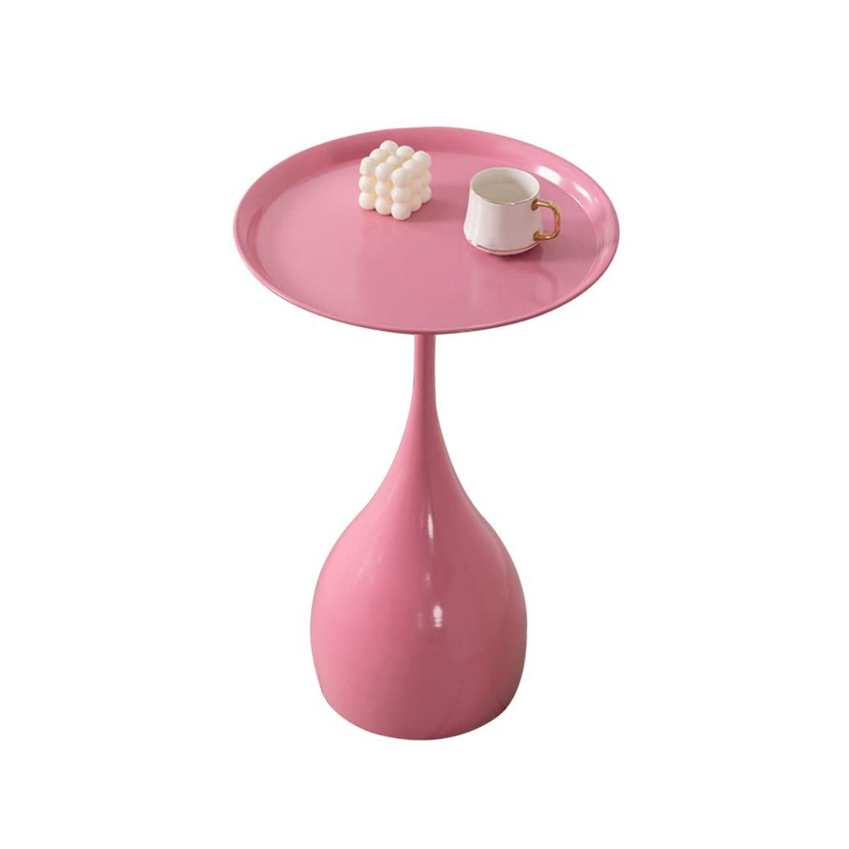 Modern Metal Round Side Table