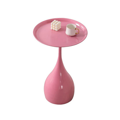 Modern Metal Round Side Table